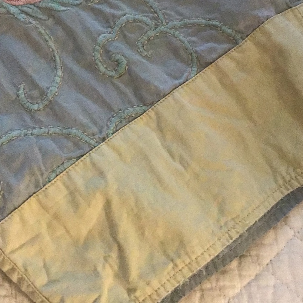 Magnolia pearl Embroidered cotton drawstring pants - Picture 3 of 11